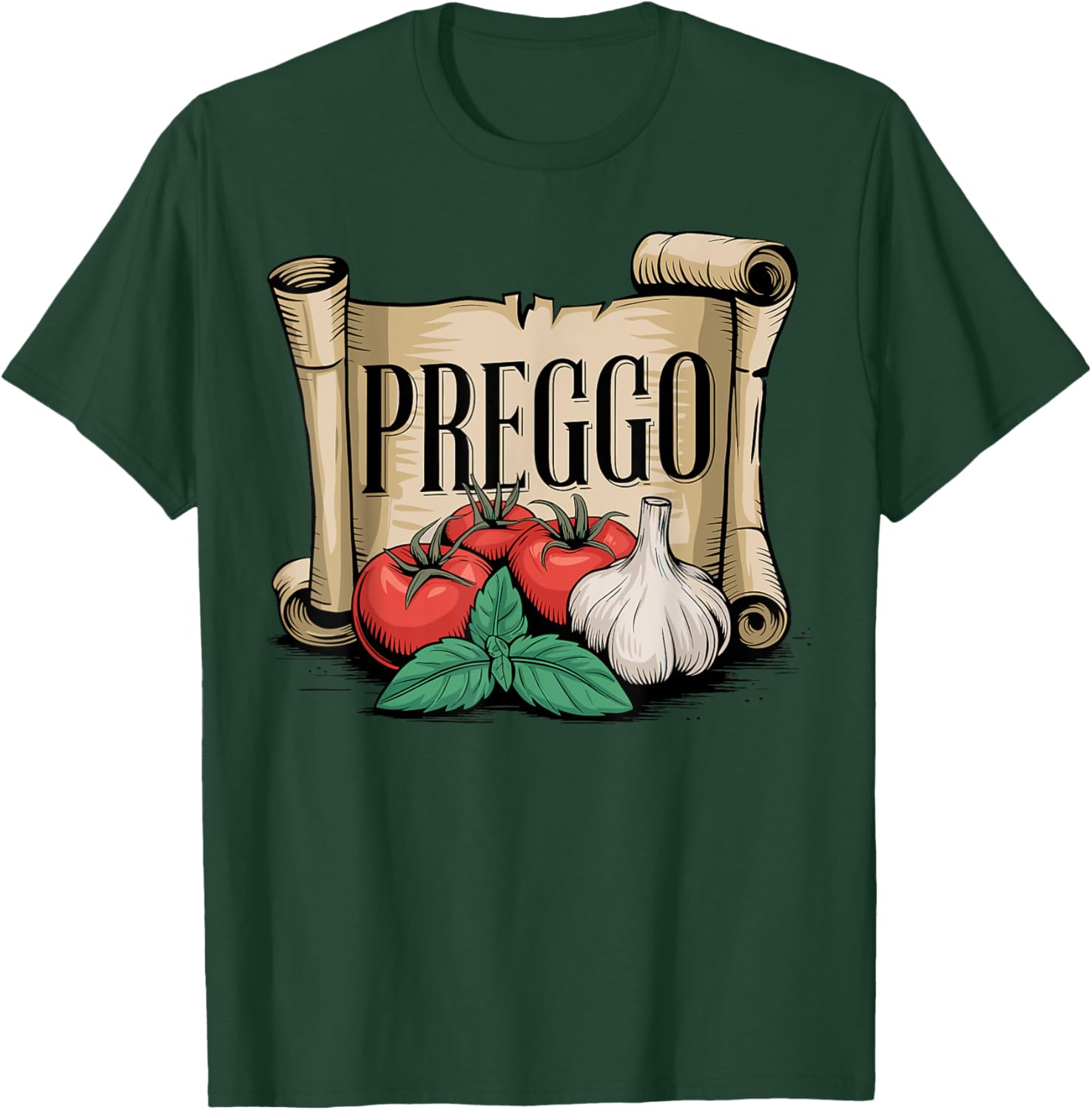 Preggo Sauce Costume Cute and Funny Pregnancy Announcement T-Shirt - T-Shirt | Forest