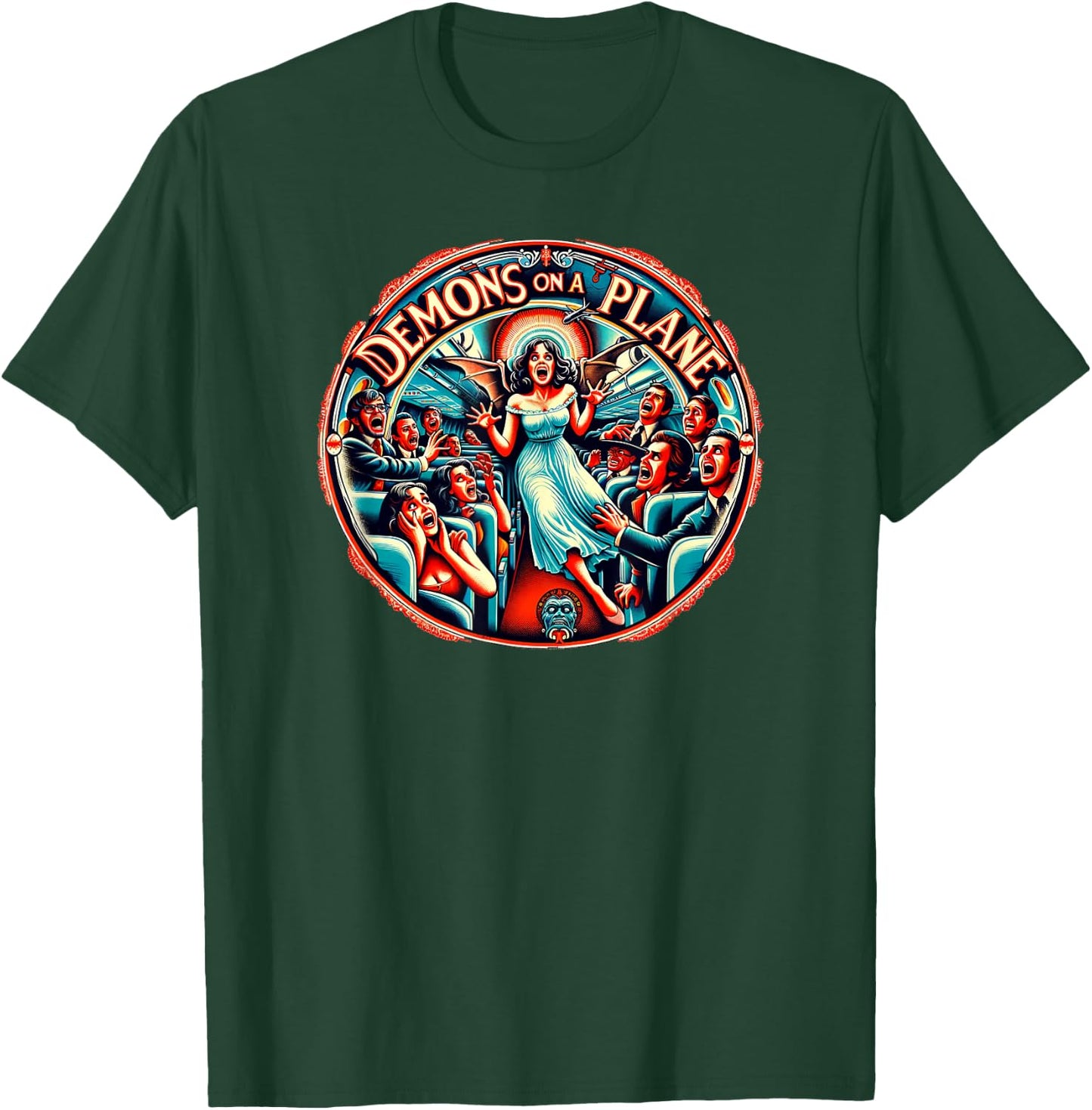 Vintage Horror Movie T-Shirt - T-Shirt | Forest