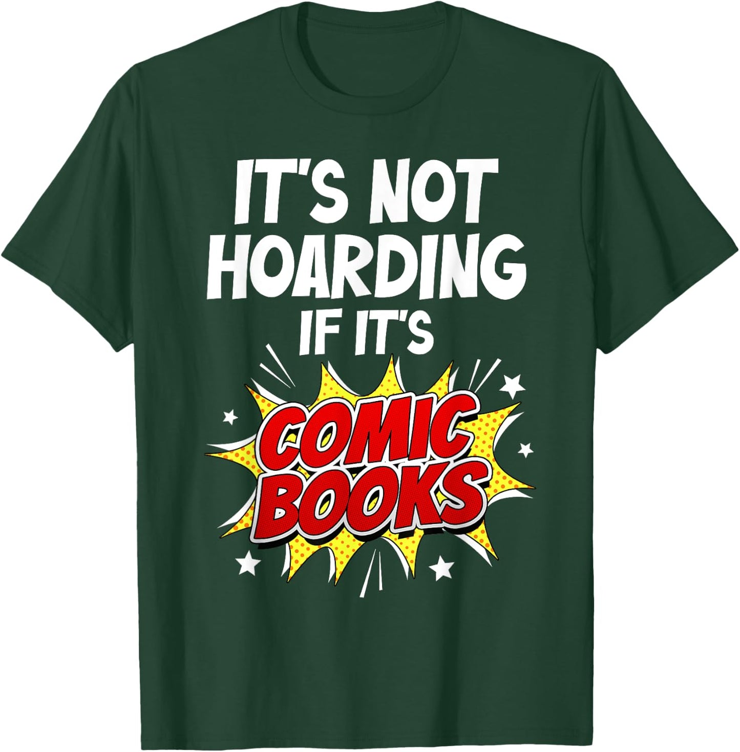 Best Comic Book Design Women Comic Book Collector T-Shirt - T-Shirt | Forest
