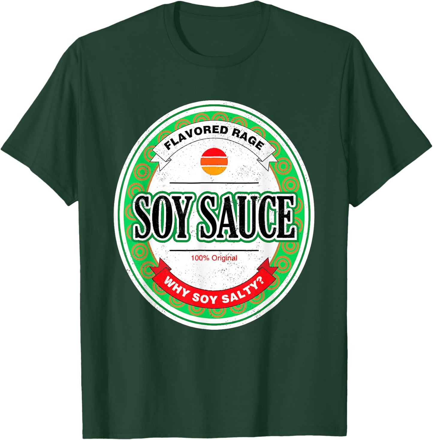 Soy Sauce Funny Sushi Matching Group Halloween Costume T-Shirt - T-Shirt | Forest
