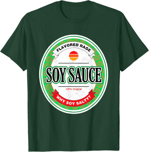 Soy Sauce Funny Sushi Matching Group Halloween Costume T-Shirt - T-Shirt | Forest