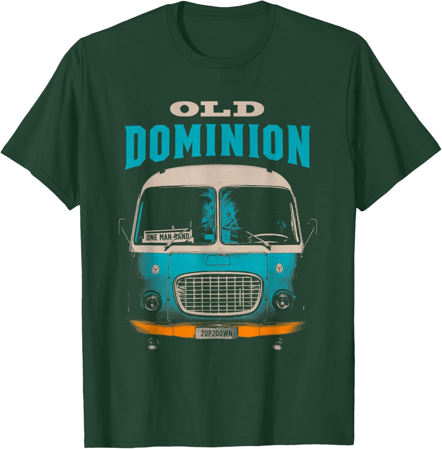 Old Dominion Tour Bus T-Shirt - T-Shirt | Forest