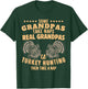 Some Grandpas Take Naps Real Grandpas Go Turkey Hunting T-Shirt - T-Shirt | Forest