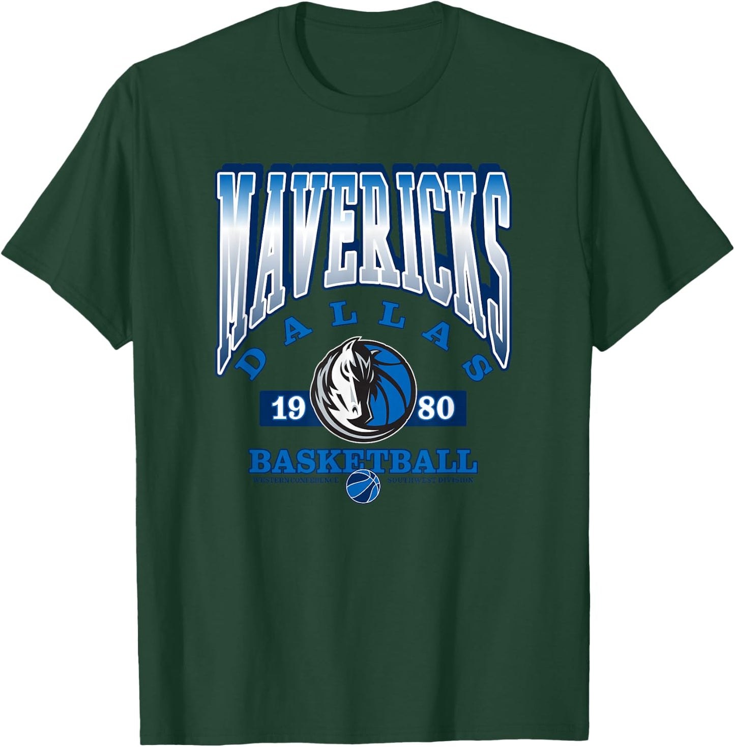 NBA Dallas Mavericks Homecourt Advantage T-Shirt - T-Shirt | Forest