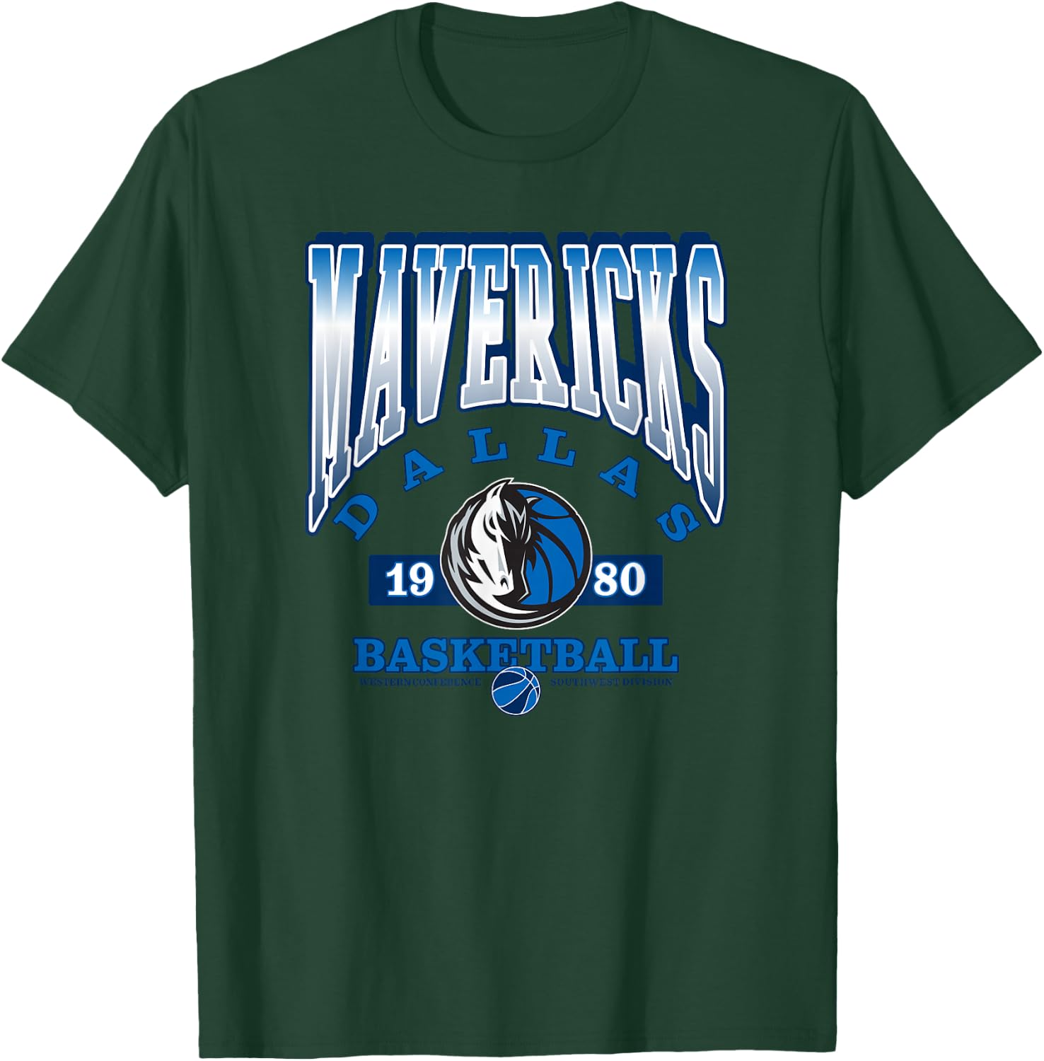 NBA Dallas Mavericks Homecourt Advantage T-Shirt - T-Shirt | Forest