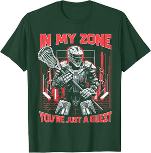 Lacrosse Player Lacrosse Goalie Lax Goalie Christmas T-Shirt - T-Shirt | Forest