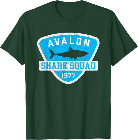 Avalon New Jersey Shark Souvenir Boys Vintage T-Shirt - T-Shirt | Forest
