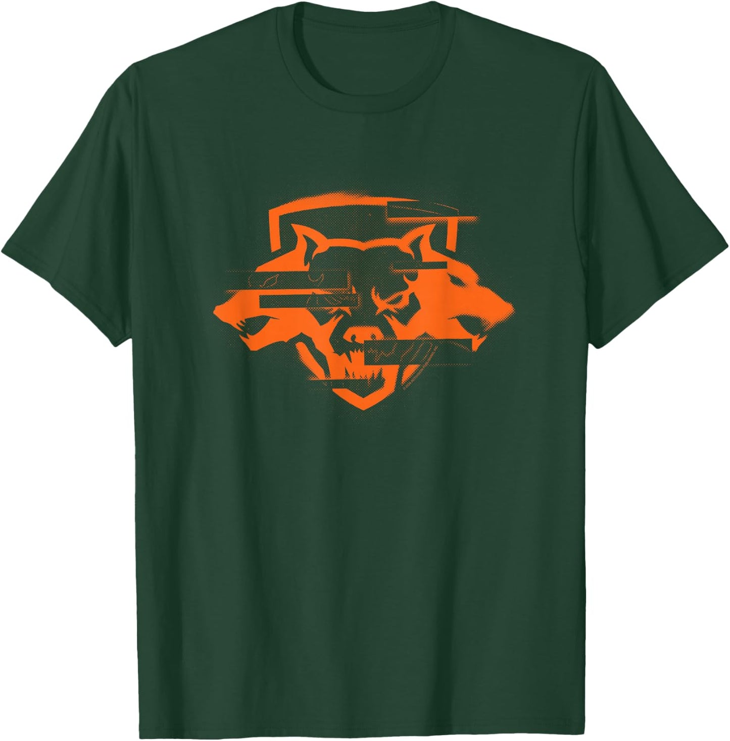 Call of Duty Black Ops 6 Cerberus Cover Up Logo T-Shirt - T-Shirt | Forest
