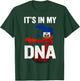 Its In My DNA Haiti Haitian Flag Fingerprint T-Shirt - T-Shirt | Forest