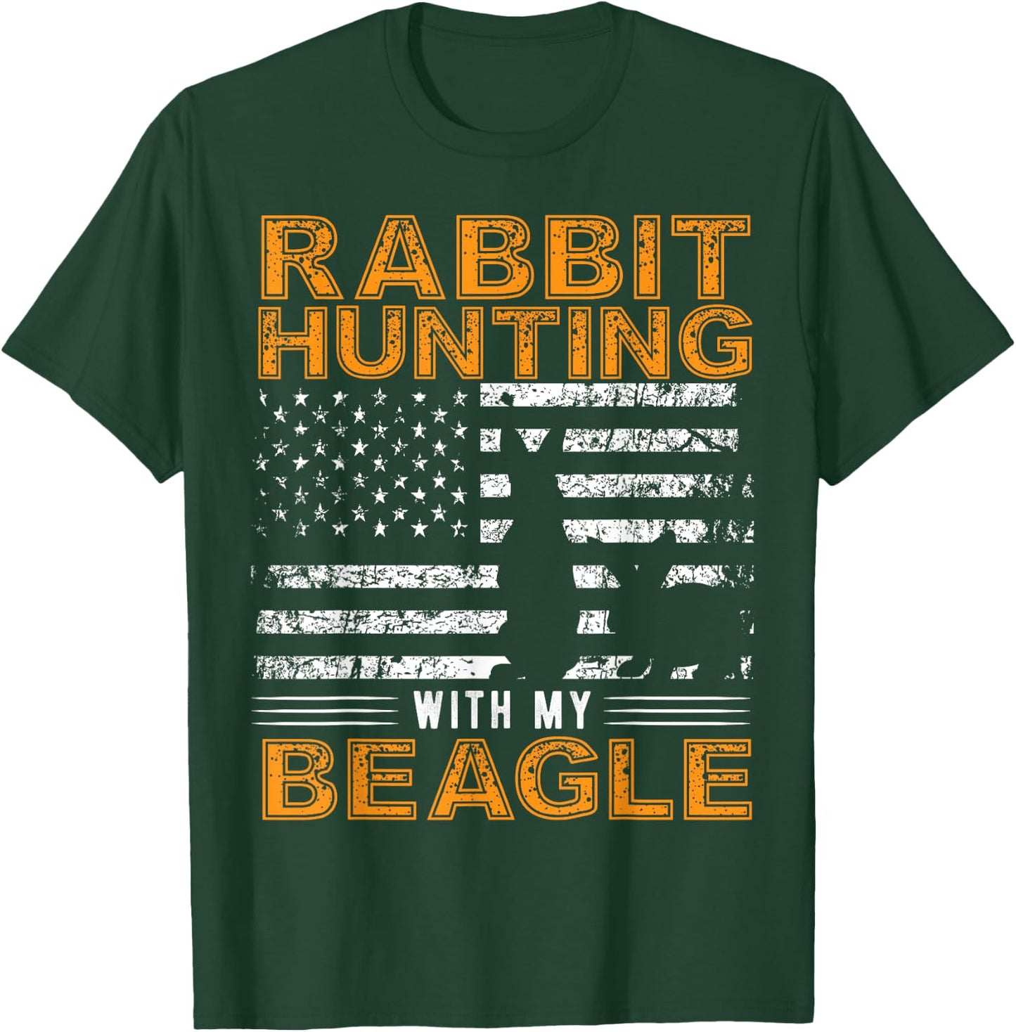 Rabbit Hunting Dog - Beagle Hunter Hunting Dog Beagles Men Women T-Shirt - T-Shirt | Forest