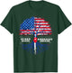 Half Cuban Half American USA Flag Cuba America T-Shirt - T-Shirt | Forest