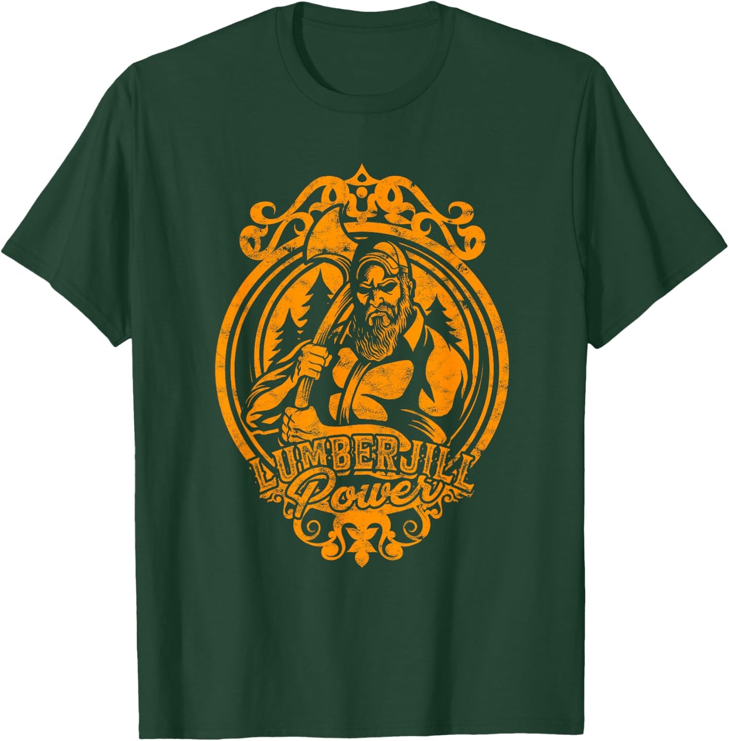 Lumberjack Lumberjill Power T-Shirt - T-Shirt | Forest
