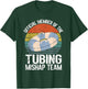 Official Member of the Tubing Mishap Team River Tubing T-Shirt - T-Shirt | Forest