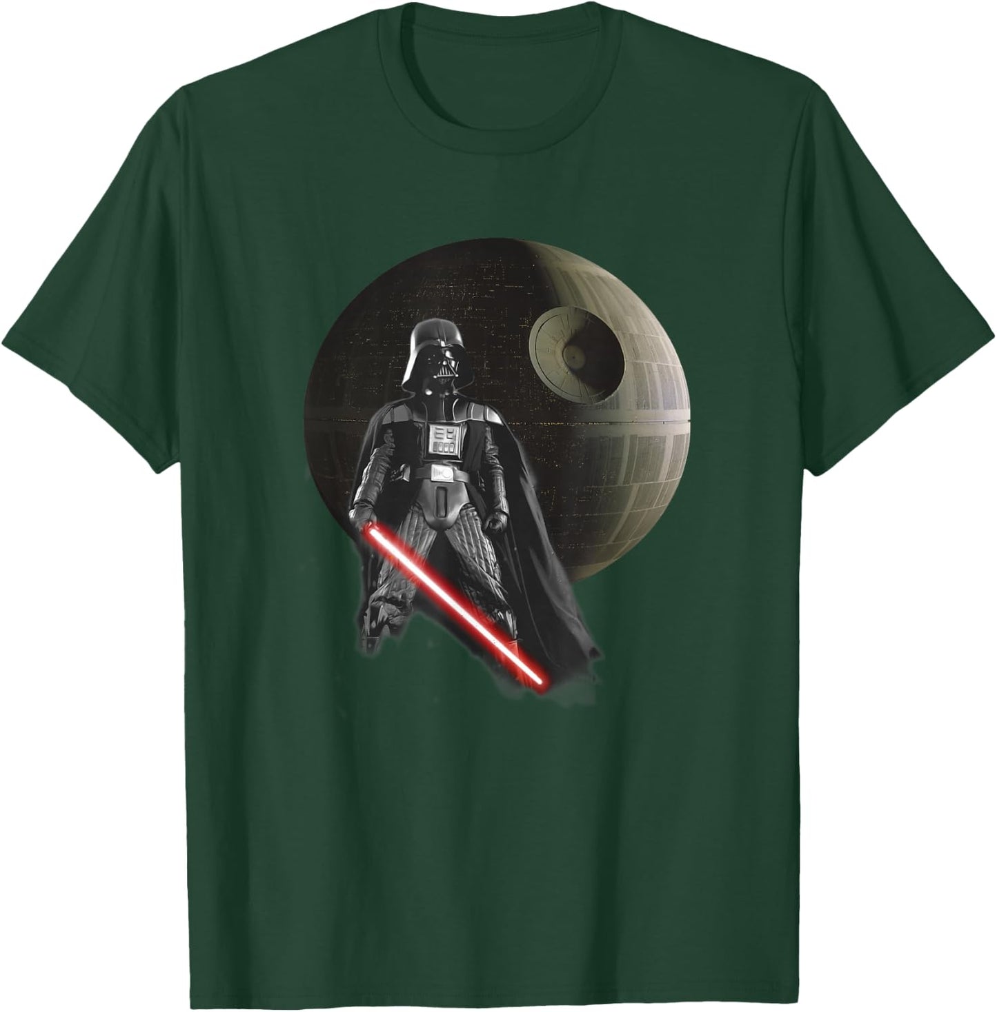 Star Wars Darth Vader Epic Pose Death Star Logo T-Shirt - T-Shirt | Forest
