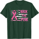 Back The Pink Breast Cancer Awareness Flag Toddler Women Men T-Shirt - T-Shirt | Forest