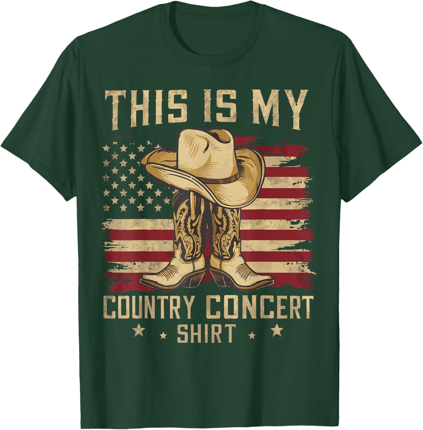 This is My Country Concert T-Shirt - T-Shirt | Forest