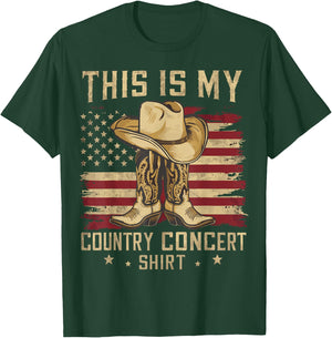 This is My Country Concert T-Shirt - T-Shirt | Forest