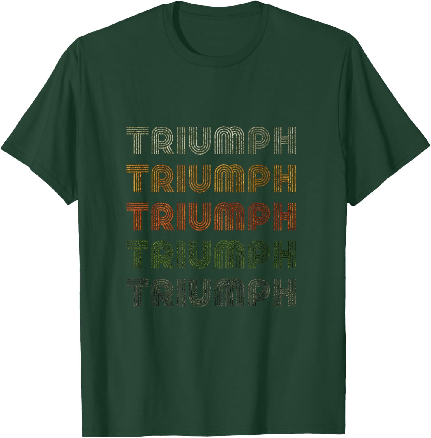 Love Heart Triumph Grunge Vintage Style Black Triumph T-Shirt - T-Shirt | Forest