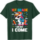 First 1st Grade Here I Come Shirt First Day Of School Girls T-Shirt - T-Shirt | Forest