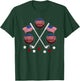 Golfer American Flag Golf Ball Player Patriot Fourth Of July T-Shirt - T-Shirt | Forest