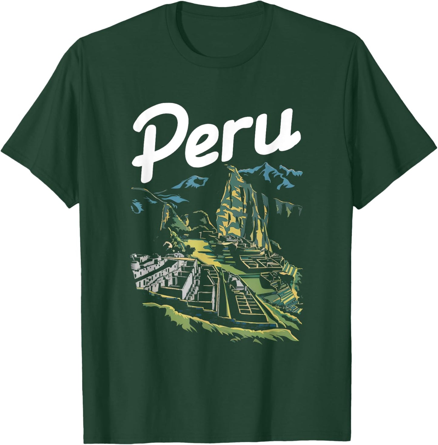 Peru Lover - Typical Peruvian Vacation Souvenir T-Shirt - T-Shirt | Forest