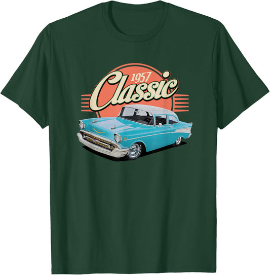 1957 57 Chevys Truck T-Shirt - T-Shirt | Forest