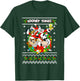 Looney Tunes Looney Christmas Ugly Christmas T-Shirt - T-Shirt | Forest