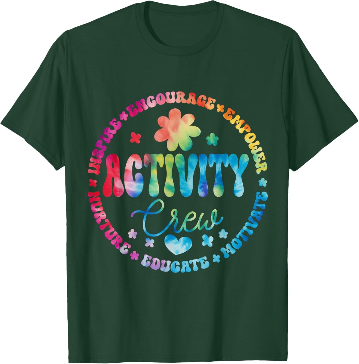 Activity Crew Director Assistant Team Professionals Week , Small, Black T-Shirt - T-Shirt | Forest