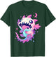 Kawaii Pastel Goth Creepy Cute Pink Zombie Axolotl T-Shirt - T-Shirt | Forest