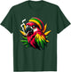 Reggae Parrot Meets Cannabis Leaf T-Shirt - T-Shirt | Forest