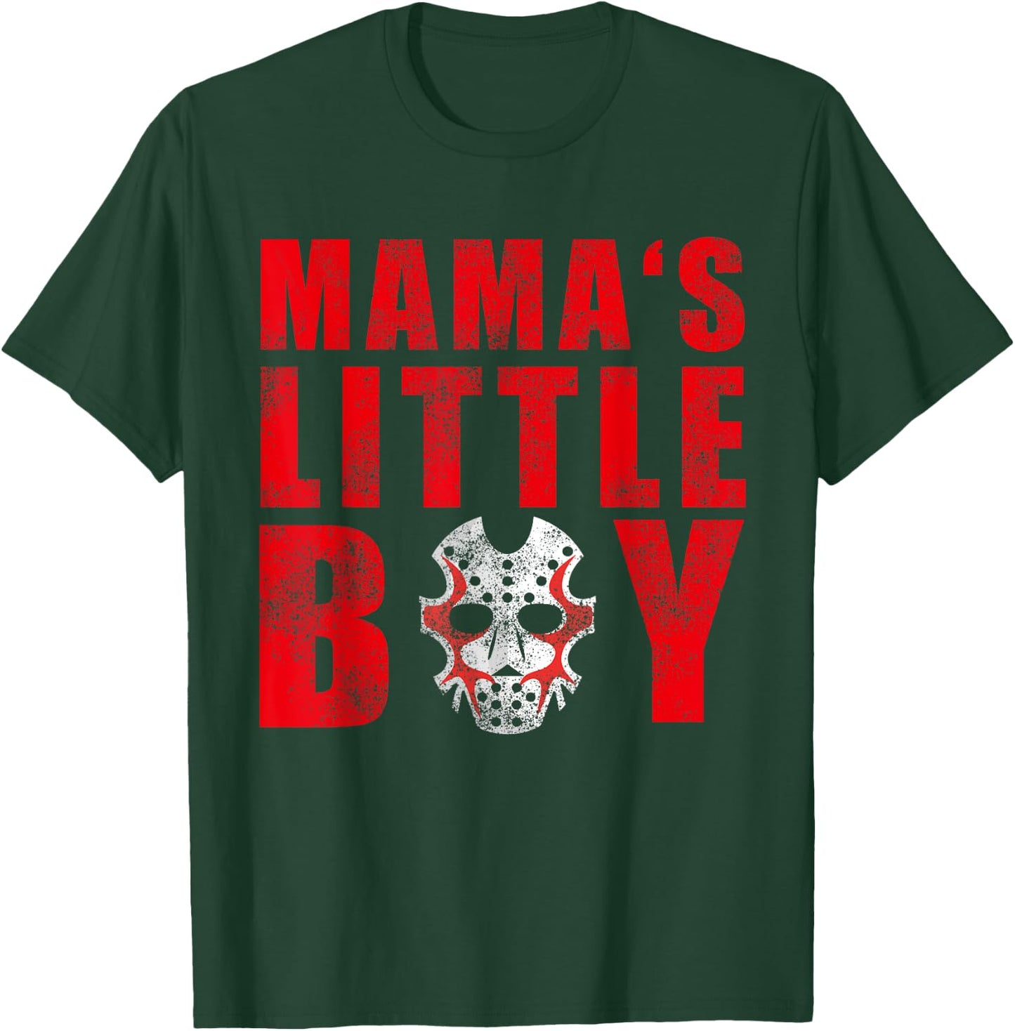 Mama's Little Boy Halloween Costume Horror Friday Movie T-Shirt - T-Shirt | Forest