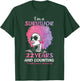 I'm Survivor 22 Years and Counting Breast Cancer Awareness T-Shirt - T-Shirt | Forest