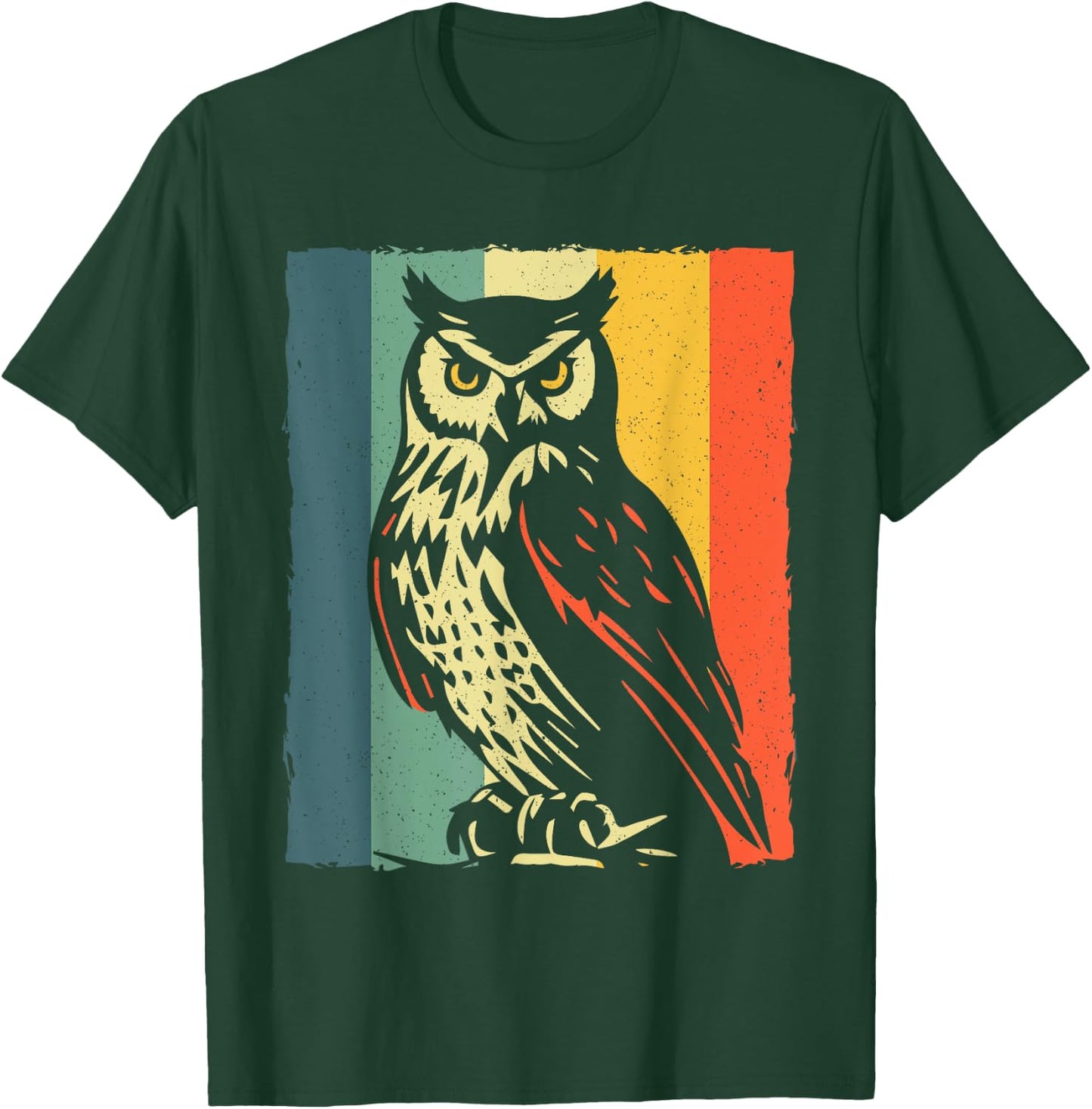 Funny Owls Design Women Kids Animal Lover Night Owl T-Shirt - T-Shirt | Forest