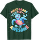 First Grade Turtle-y Awesome 1st Grade Back to School T-Shirt - T-Shirt | Forest