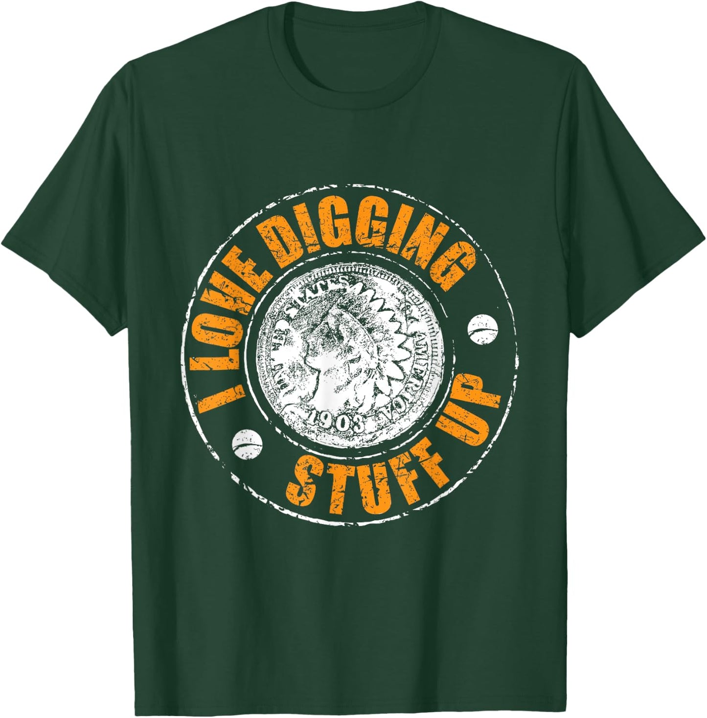 Metal Detecting T-Shirt - T-Shirt | Forest