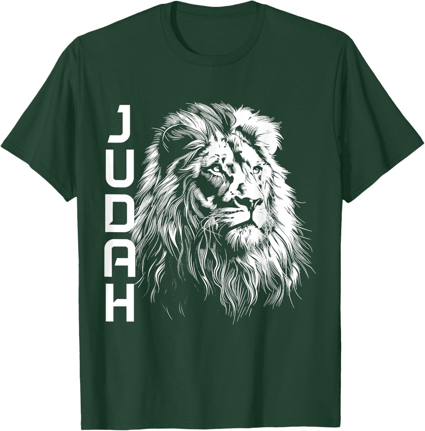 Lion Of Judah Hebrew Israelite Christian Jewish African YHWH T-Shirt - T-Shirt | Forest