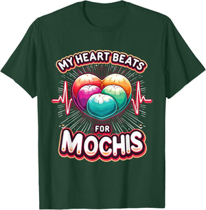 Dessert Mochi Saying Mochi Lover T-Shirt - T-Shirt | Forest