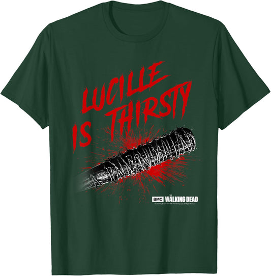 The Walking Dead Lucille is Thirsty T-Shirt - T-Shirt | Forest