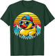 Vintage Duck with Sunglasse T-Shirt - T-Shirt | Forest