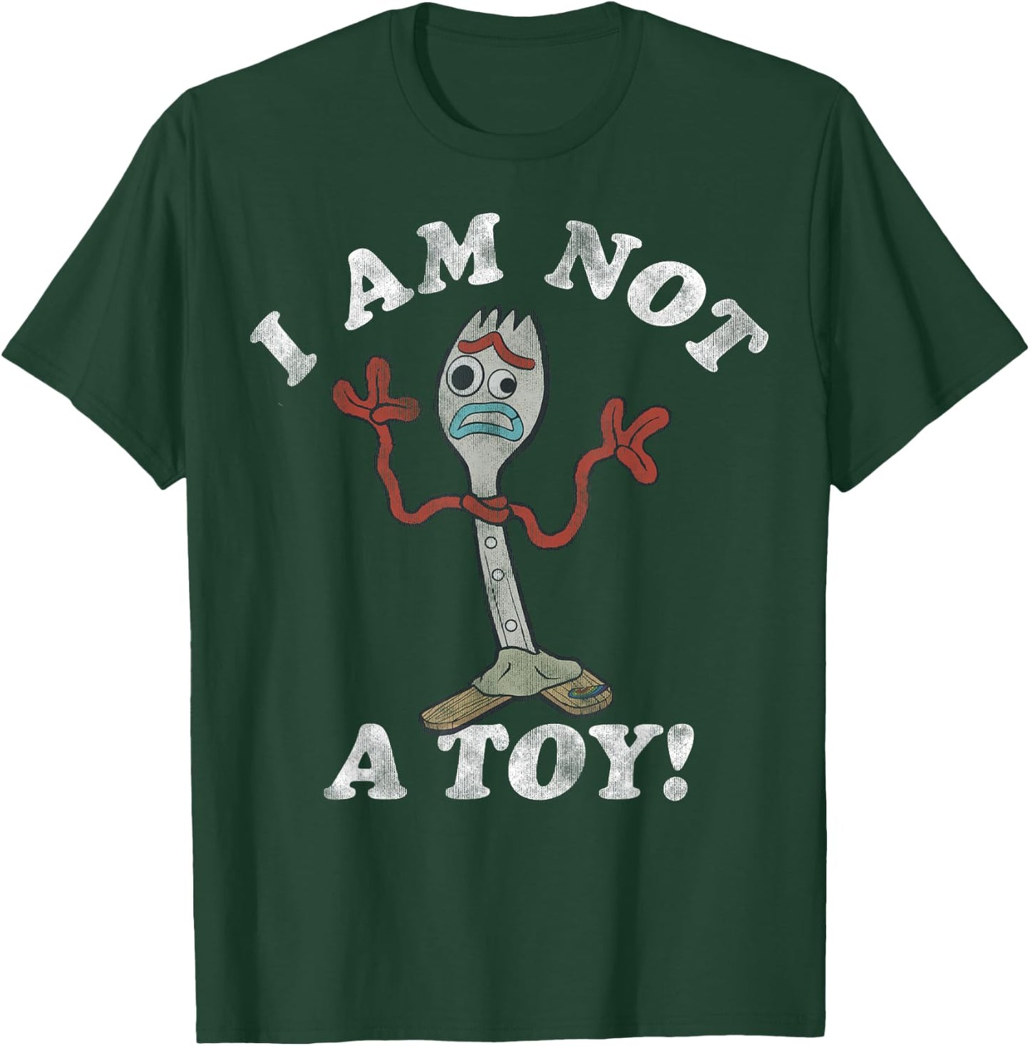 Disney Pixar Toy Story Forky I Am Not A Toy T-Shirt - T-Shirt | Forest