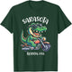 Sarasota Florida USA Fun Alligator Cartoon Design T-Shirt - T-Shirt | Forest