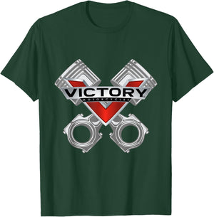 Victory Piston Style T-Shirt - T-Shirt | Forest