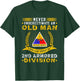Old Man 2nd Armored Division Military Army War Veteran T-Shirt - T-Shirt | Forest