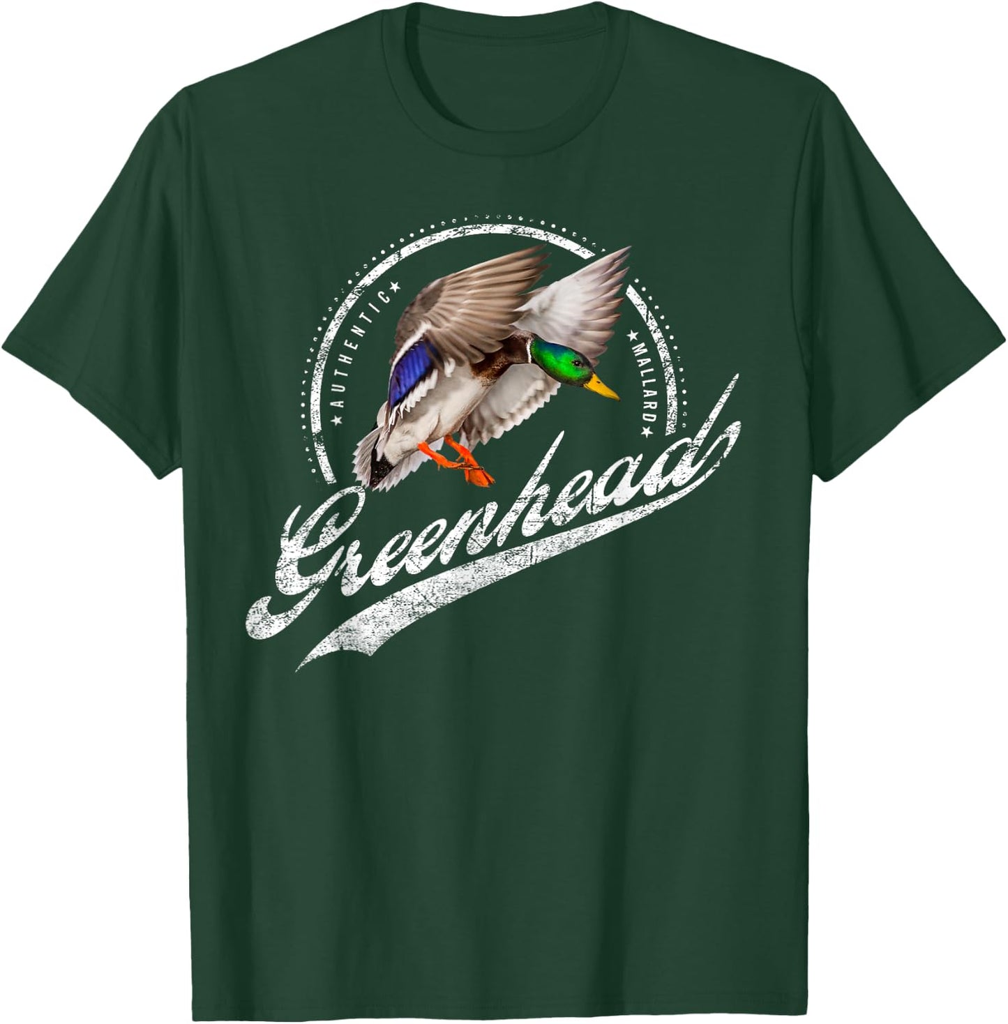 Mallard duck hunting waterfowl greenhead drake T-Shirt - T-Shirt | Forest