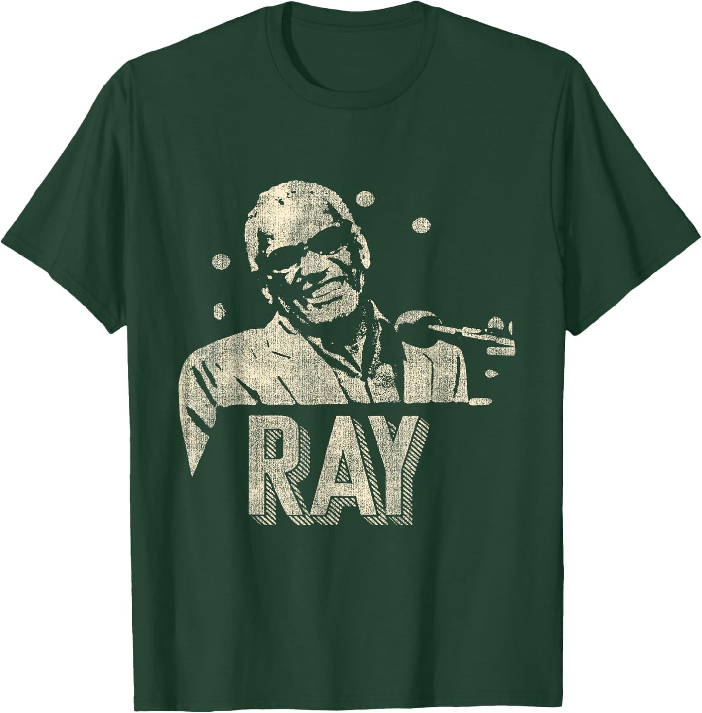 Ray Charles - Ray One Color T-Shirt - T-Shirt | Forest