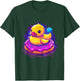 Rubber Duckie Duck Lover Donut Rubber Duckling Rubber Duck T-Shirt - T-Shirt | Forest