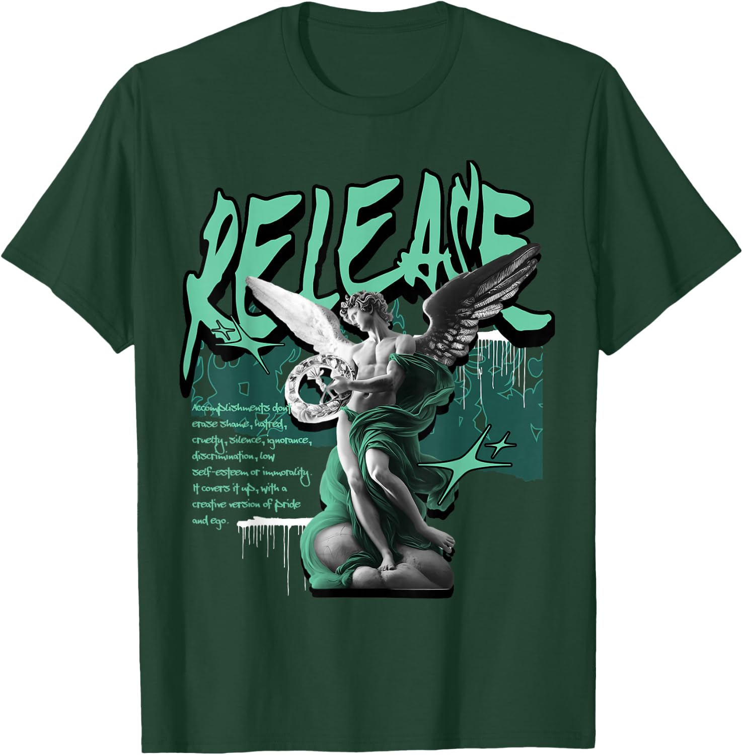 Release Retro Green Glow 1s Matching Women T-Shirt - T-Shirt | Forest