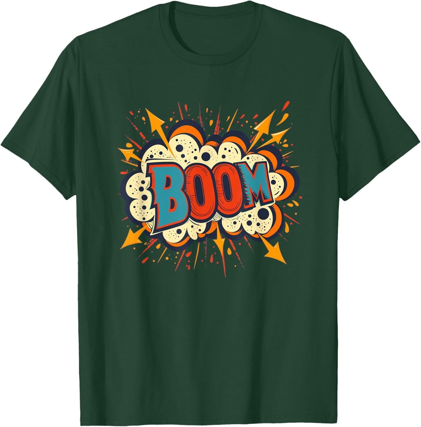 Funny Boom Speech T-Shirt - T-Shirt | Forest