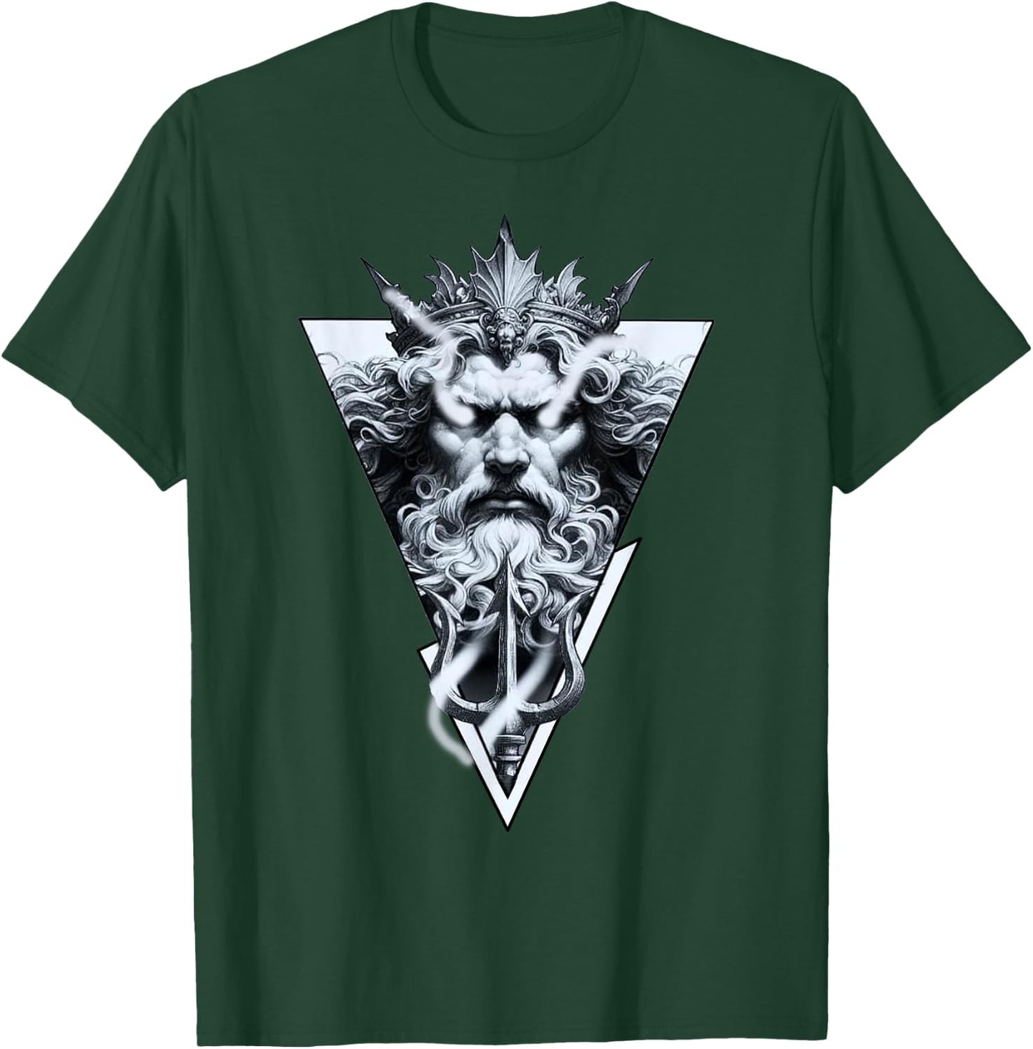 Poseidon King of the Sea T-Shirt - T-Shirt | Forest