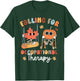 Retro Falling For Occupational Therapy OT Fall Thanksgiving T-Shirt - T-Shirt | Forest